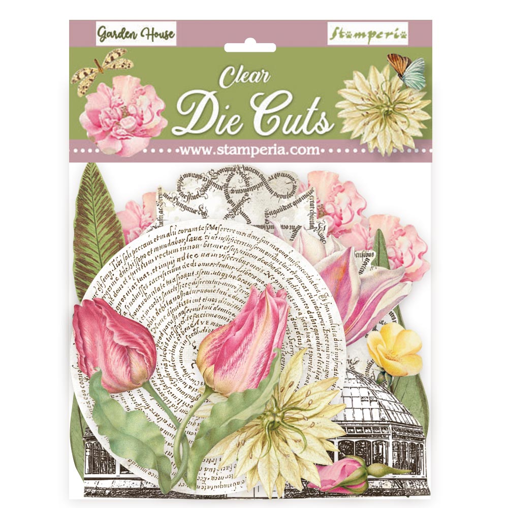 Stamperia Clear Die-Cuts - Garden House