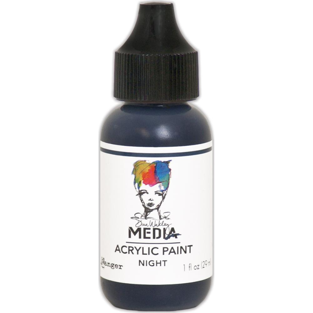 Dina Wakley Media Acrylic Paint - Night
