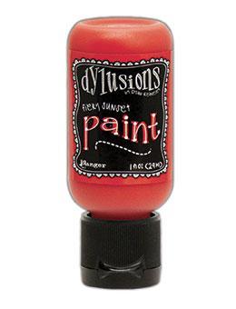 Dylusions Paint Flip Cap - Fiery Sunset
