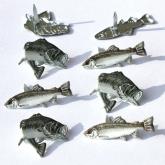 Eyelet Outlet Shape Brads - Trout