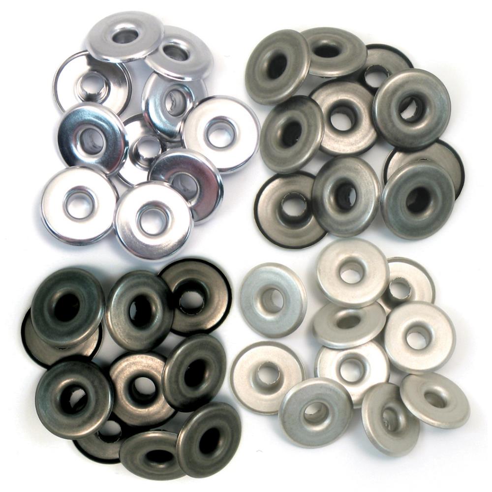 Eyelets Wide - Cool Metal