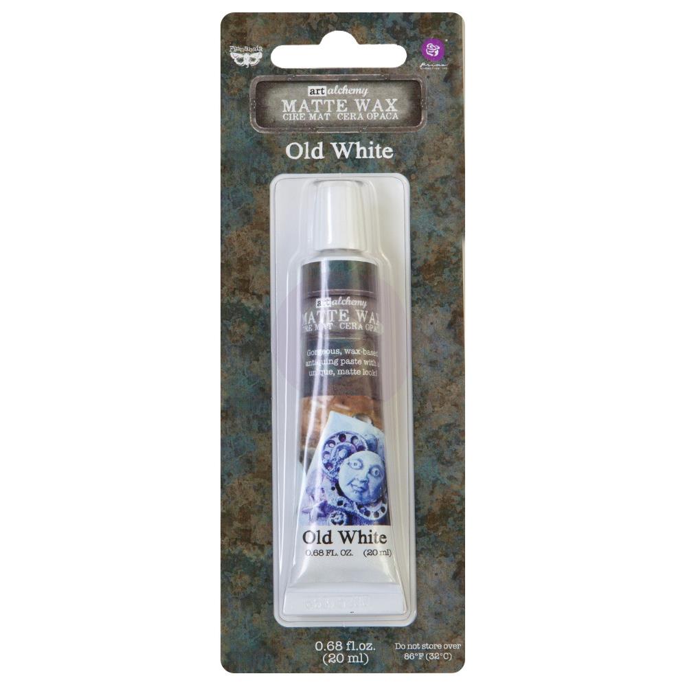 Finnabair Art Alchemy Matte Wax - Old White
