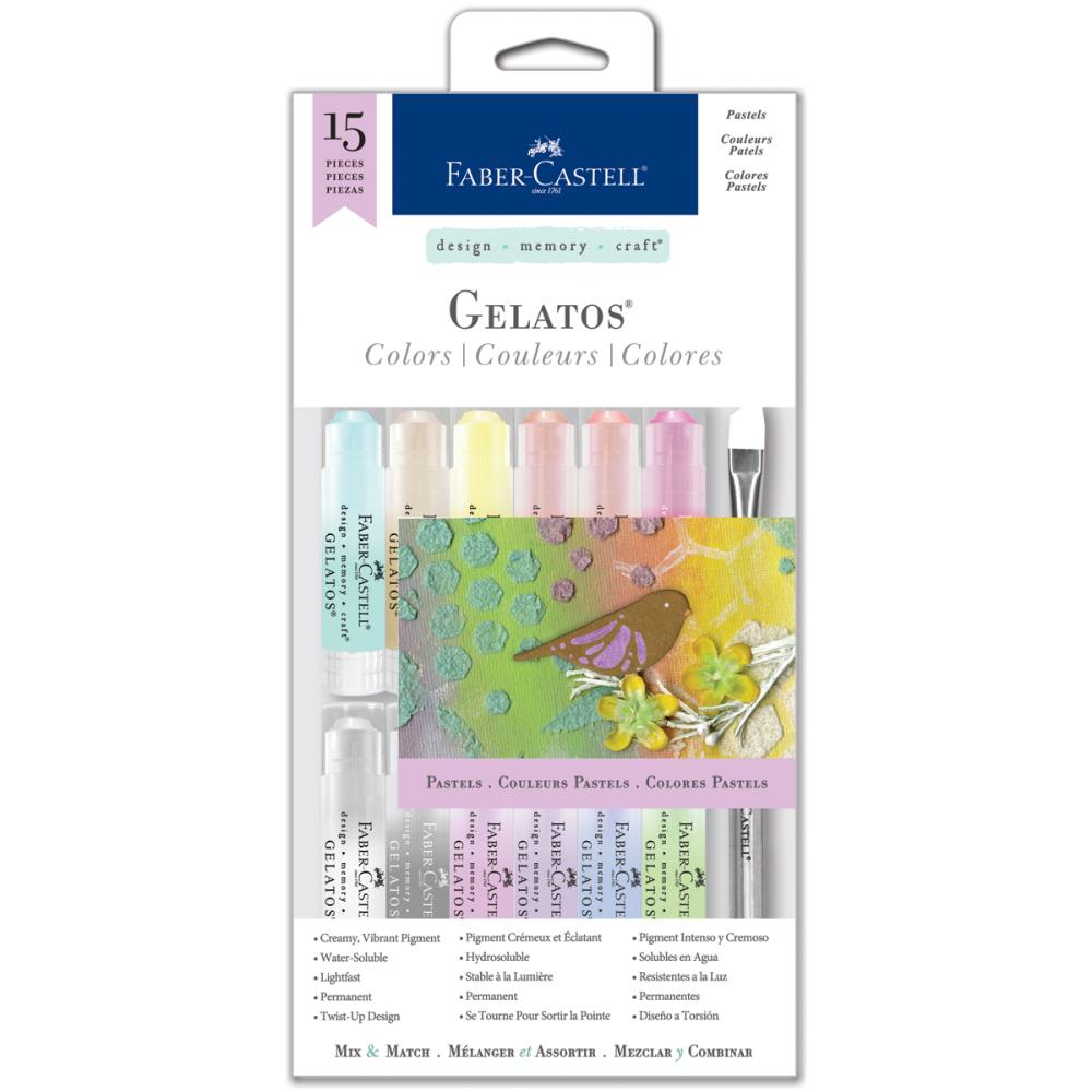 Gelatos Colors 15 ct:- PASTELS