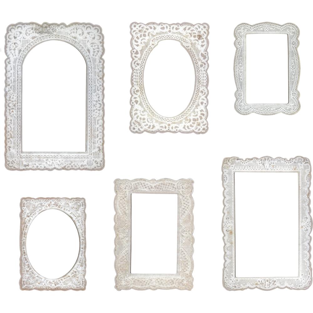 Idea-Ology - Baseboard Dolls Frames - Lace