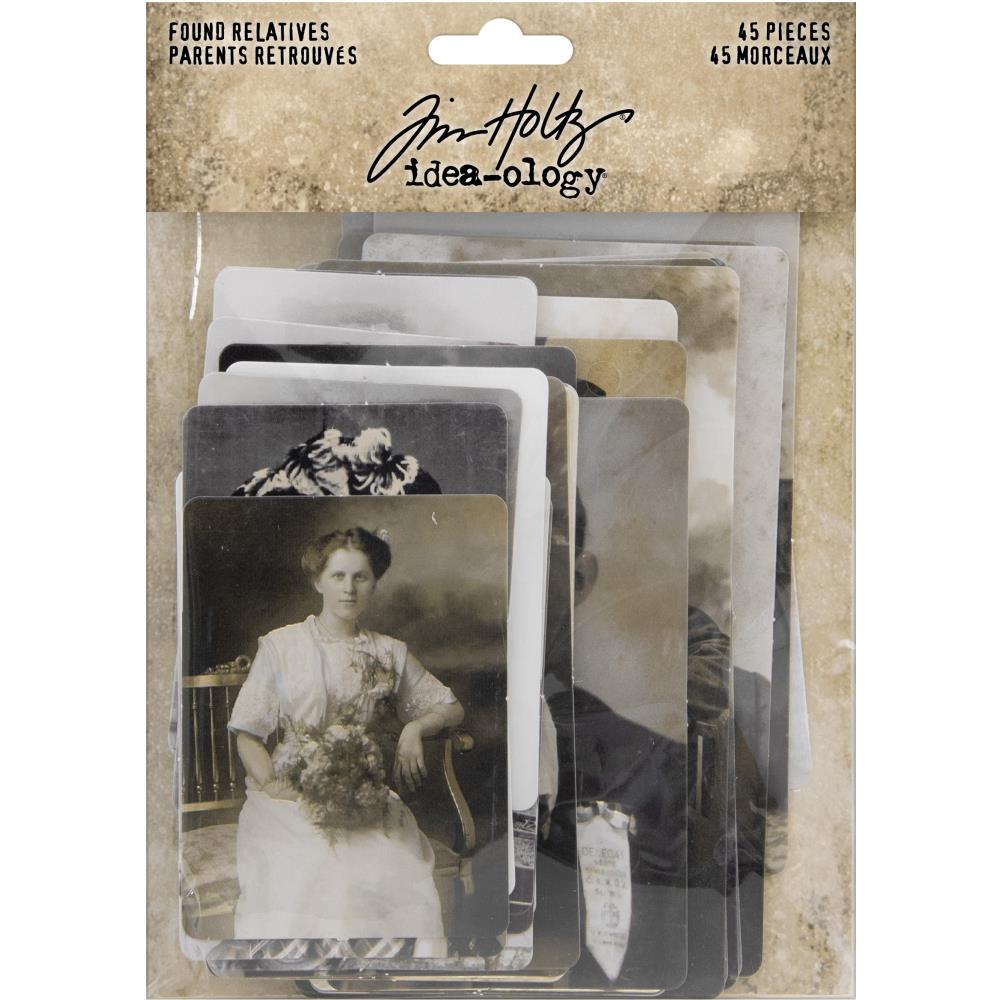 Idea-Ology Found Relative Vintage Portraits - Parents 