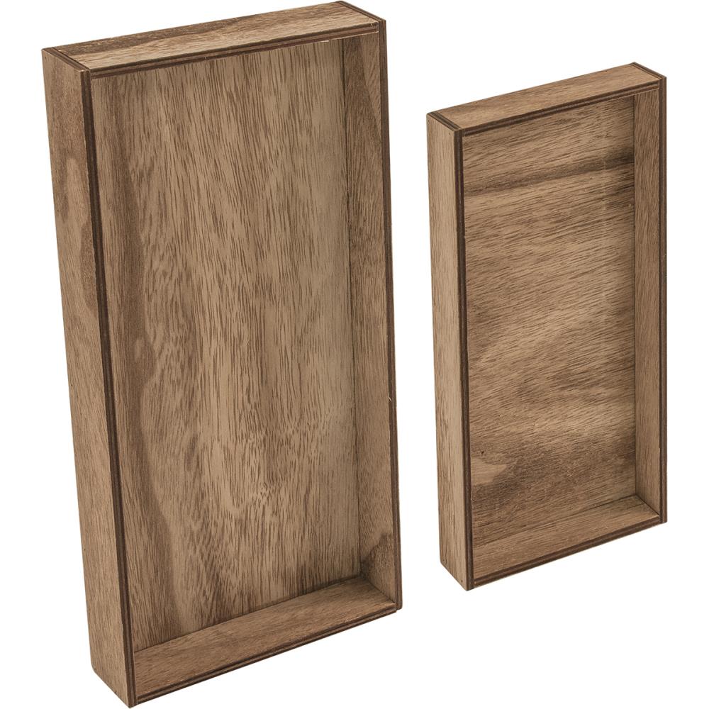 Idea-Ology Wooden Vignette Trays
