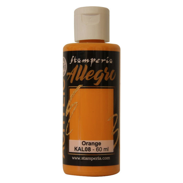 Stamperia Allegro Paint - Orange