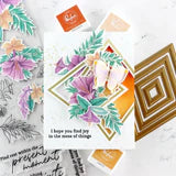 Pinkfresh Studio Hot Foil Plate - Nested Diamonds