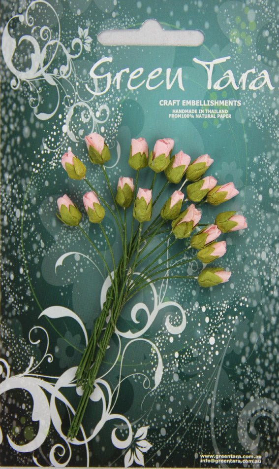 Mini Rosebuds - Pale Pink