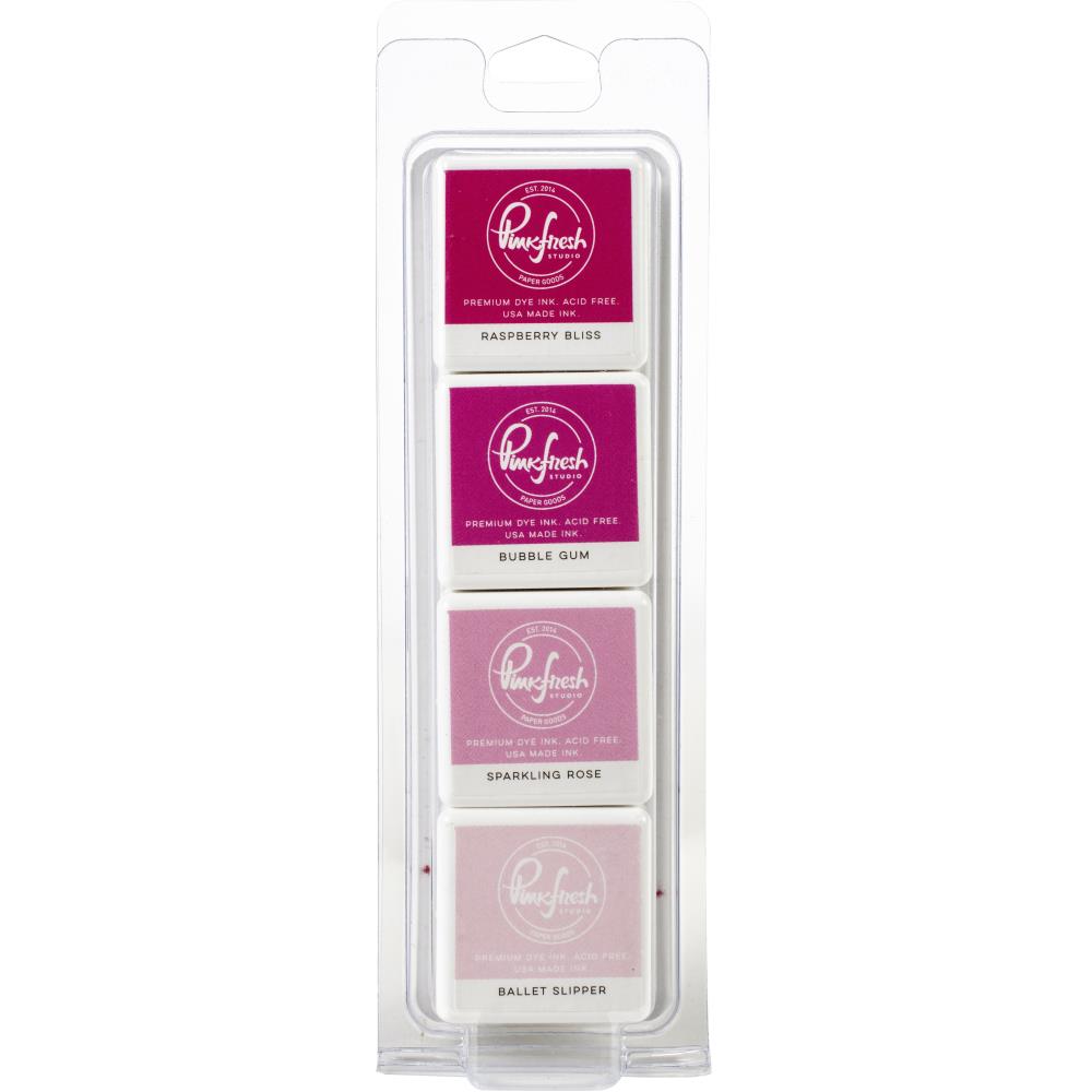 Pinkfresh Studio Premium Dye Cube Ink Pads 4 Colors - Fairy Dust