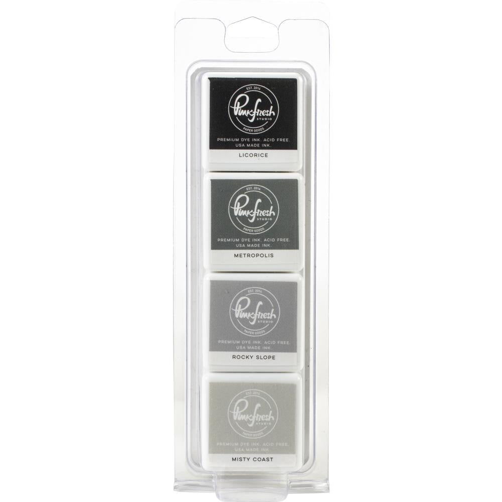 Pinkfresh Studio Premium Dye Cube Ink Pads 4 Colors - Urban Raincoat