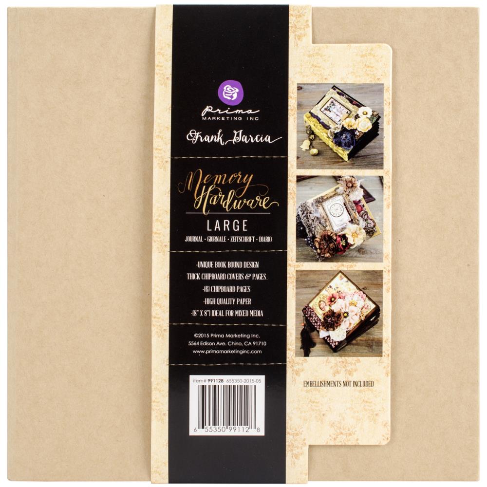 Prima Marketing -  Memory Hardware Chip Album - Kraft Large