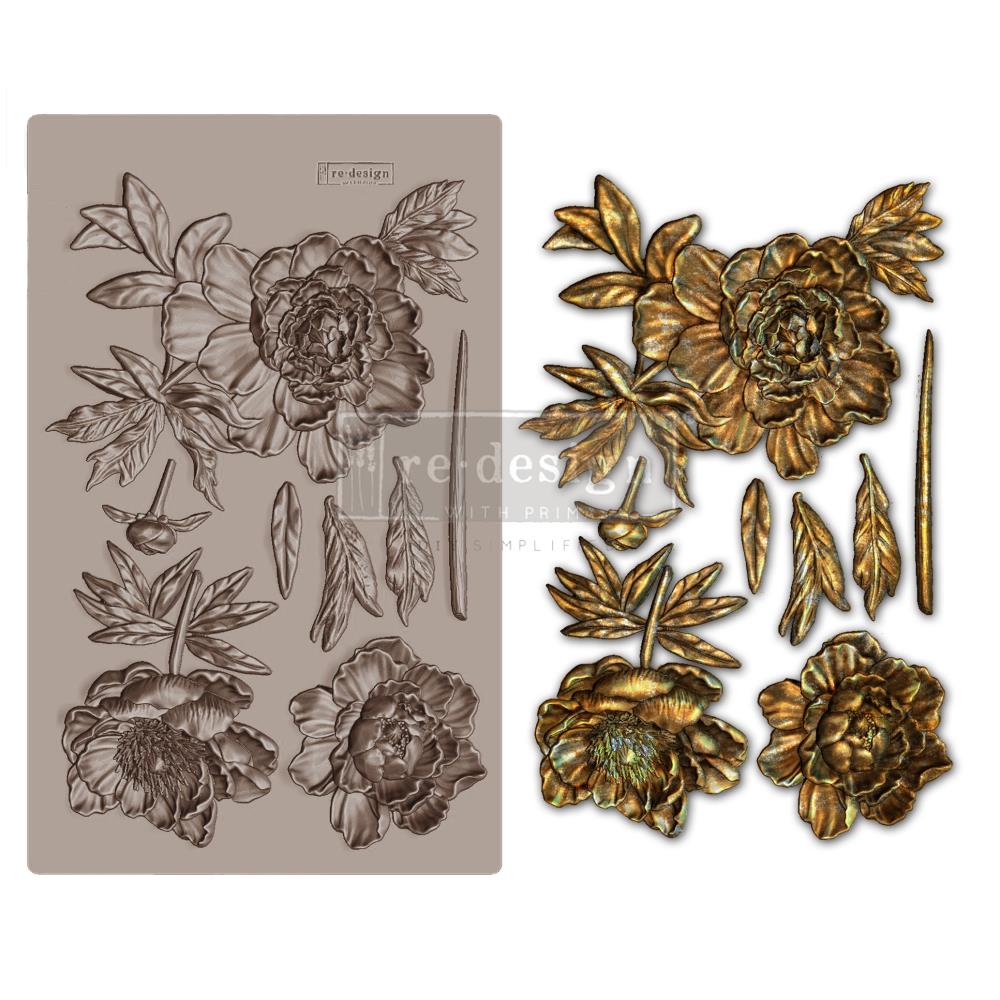 Prima Marketing Re-Design Mould - Wilderness Rose