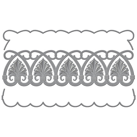 Spellbinders- Shapeabilities Art Deco Shells Duality Etched Dies- S4-590