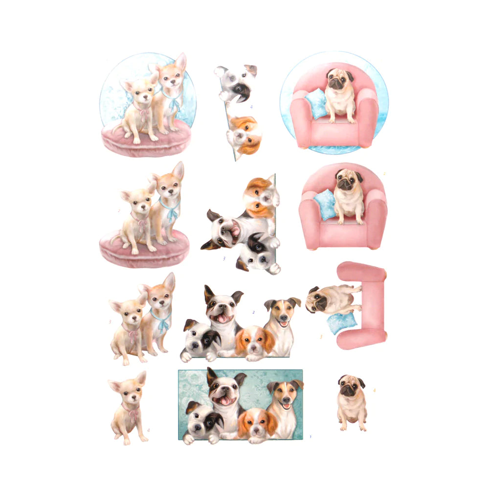 Couture Creations - Amy Design - Dog's Life - All kind of Dogs