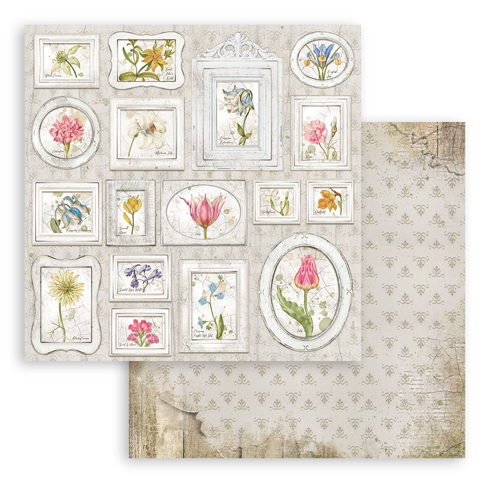 Stamperia Double-Sided Paper Pad - 12x12 - Garden House