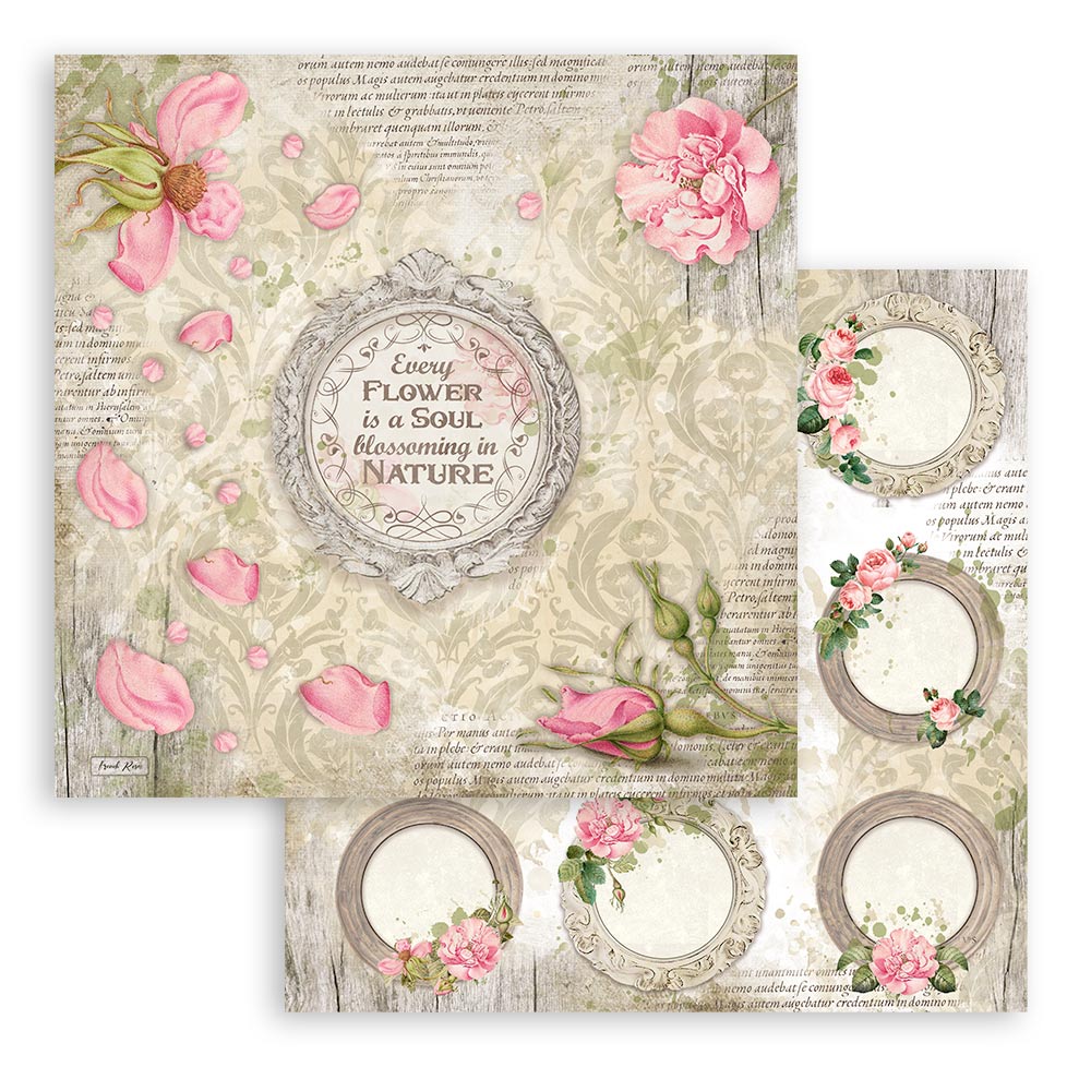 Stamperia Double-Sided Paper Pad - 12x12 - Garden House
