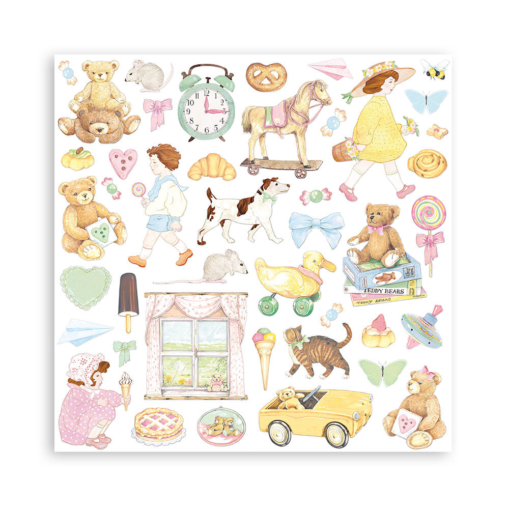 Stamperia Double-Sided Paper Pad - 12x12 - Day Dream