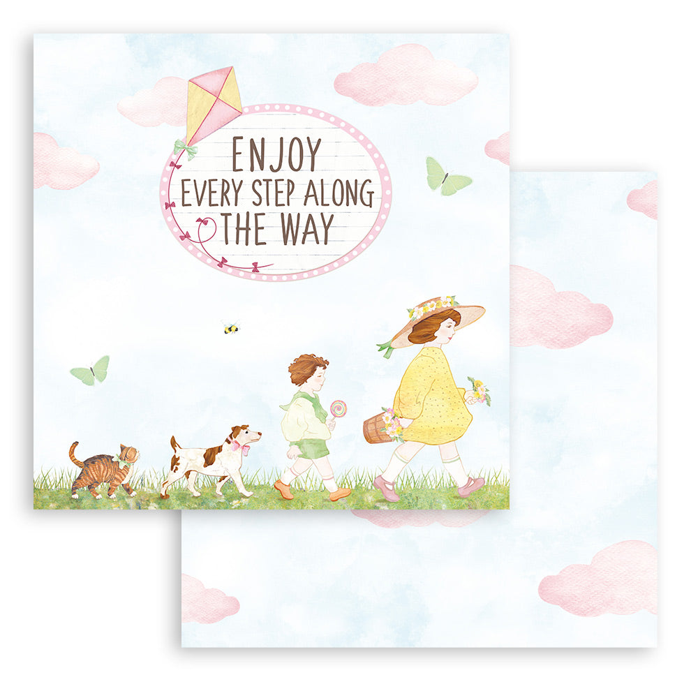 Stamperia Double-Sided Paper Pad - 12x12 - Day Dream