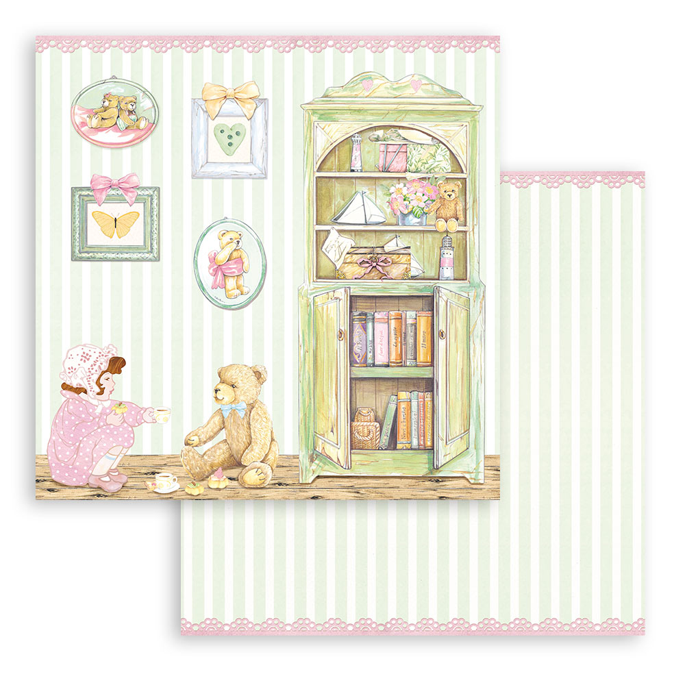Stamperia Double-Sided Paper Pad - 12x12 - Day Dream