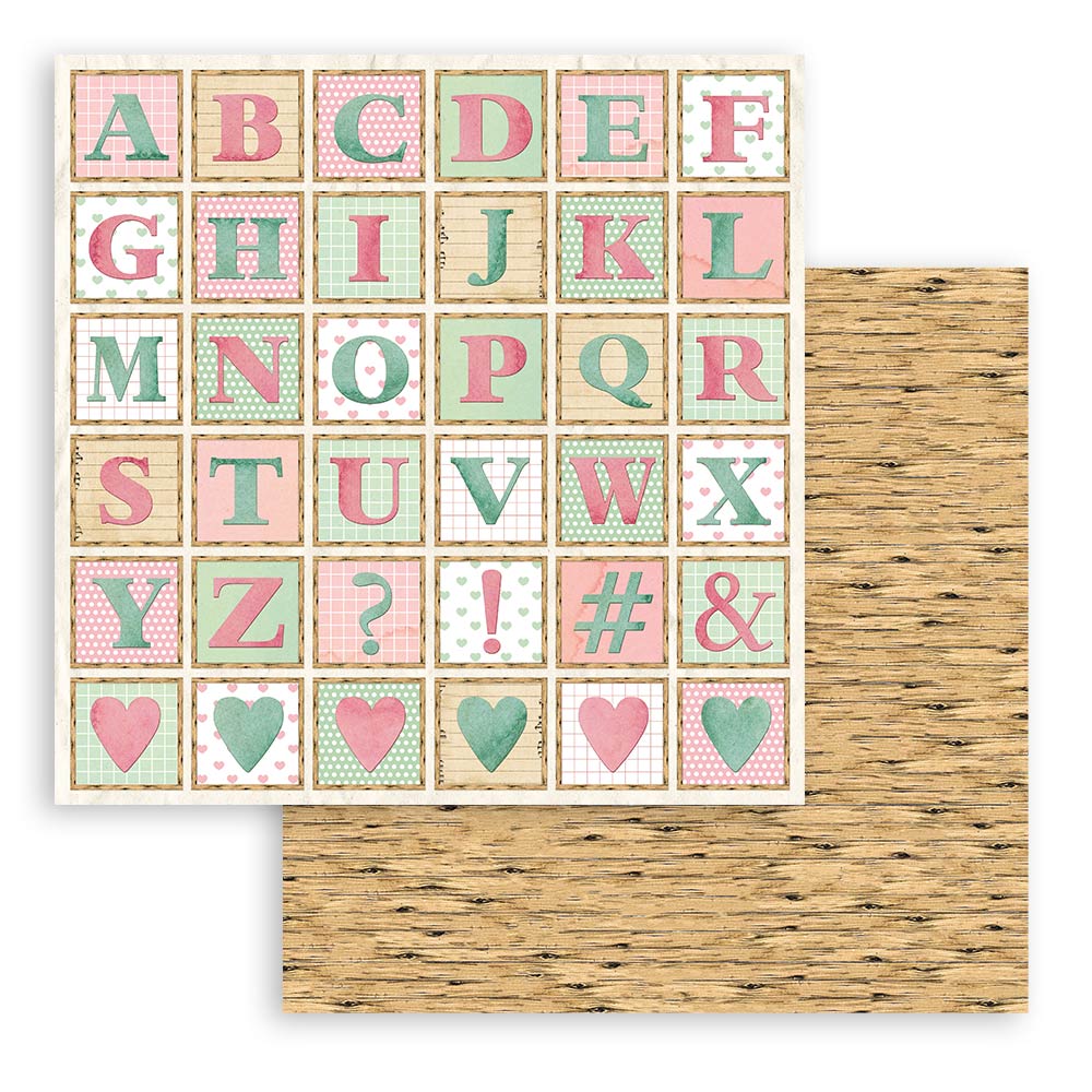 Stamperia Double-Sided Paper Pad - 12x12 - Day Dream