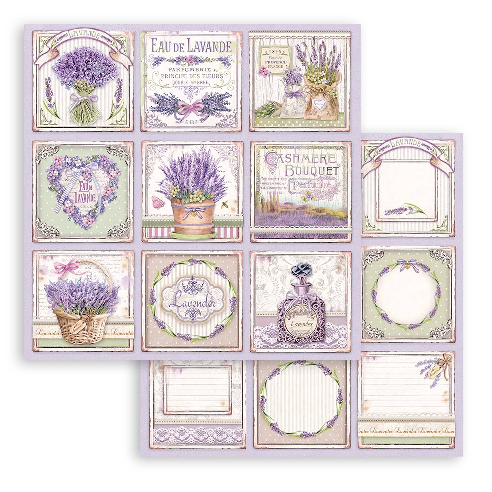 Stamperia Double-Sided Paper Pad - 12x12 - Provence