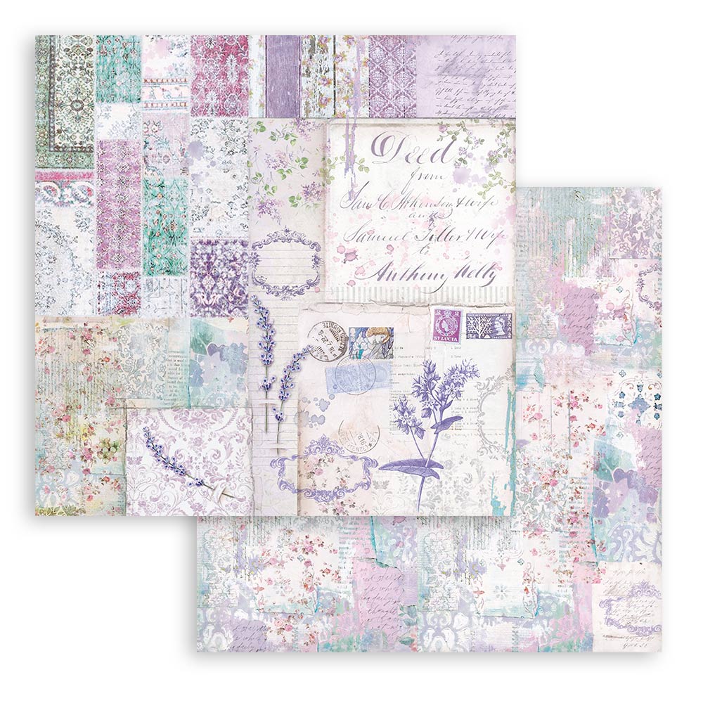 Stamperia Double-Sided Paper Pad - 12x12 - Provence