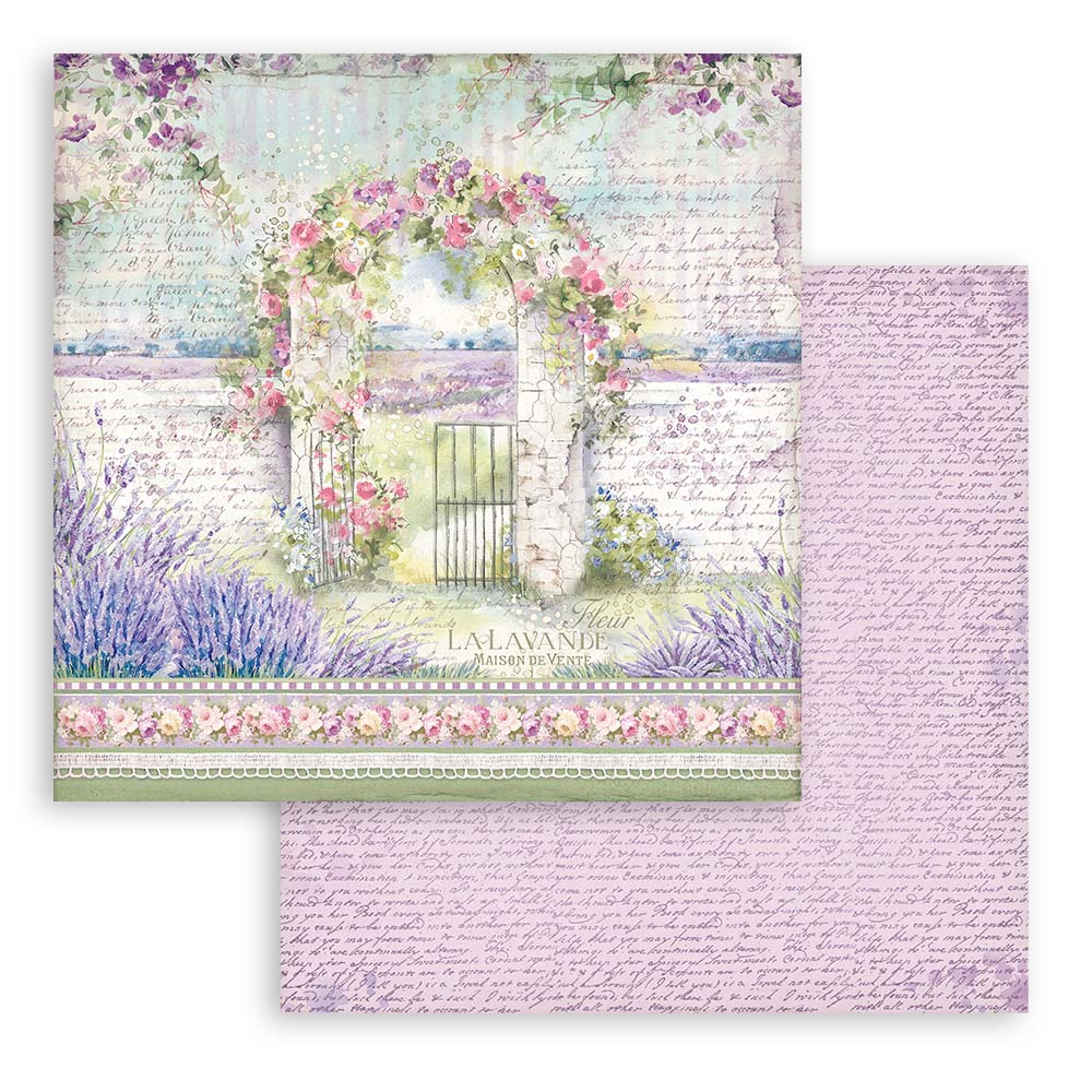 Stamperia Double-Sided Paper Pad - 12x12 - Provence
