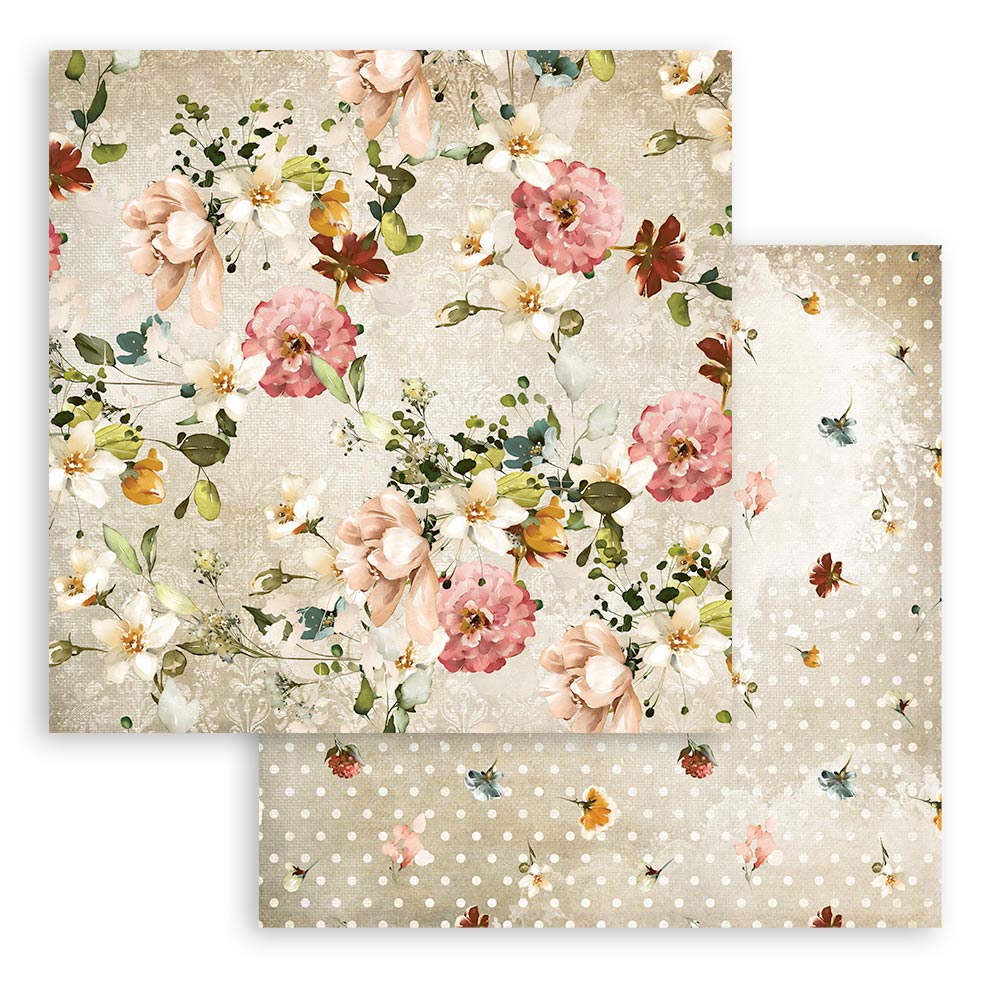 Stamperia Double-Sided Paper Pad - 12x12 - Garden of Promises