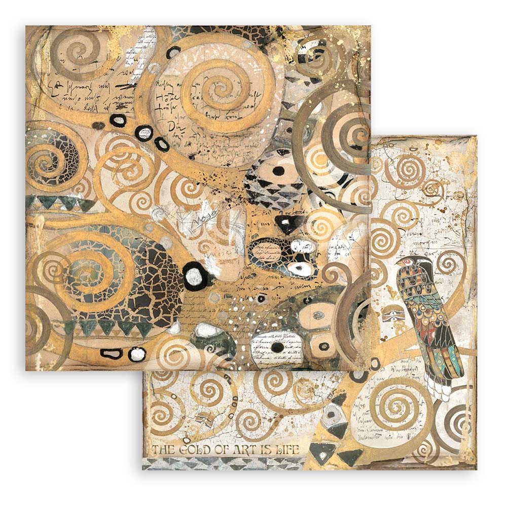 Stamperia Double-Sided Paper Pad - 12x12 - Klimt Collection