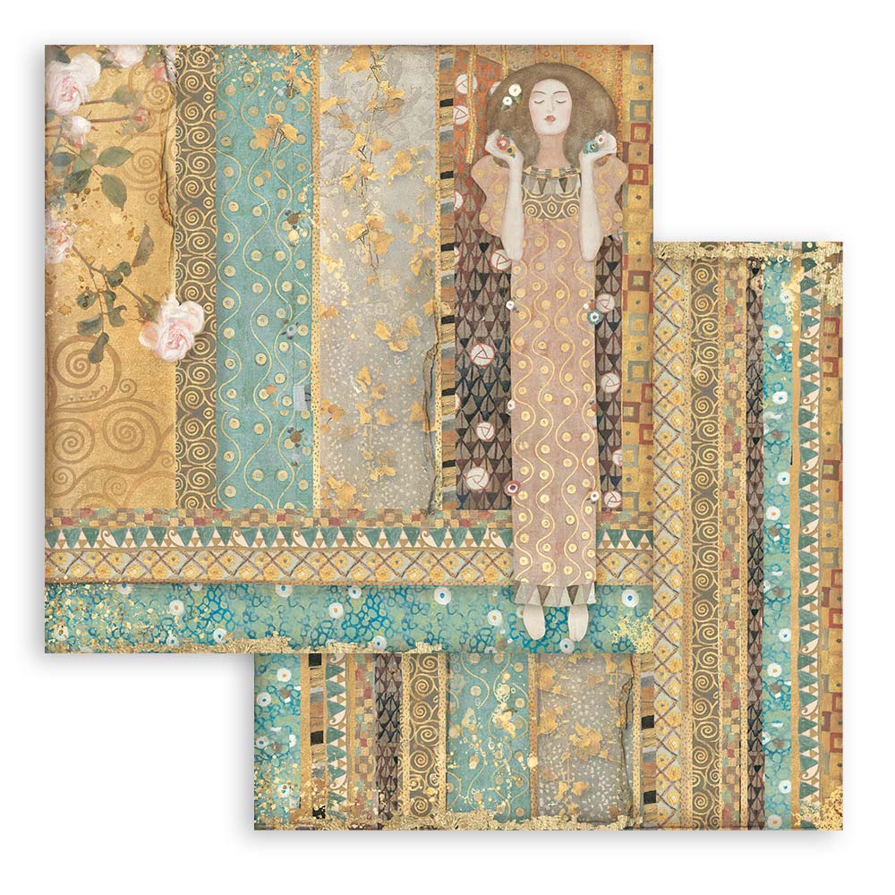 Stamperia Double-Sided Paper Pad - 12x12 - Klimt Collection