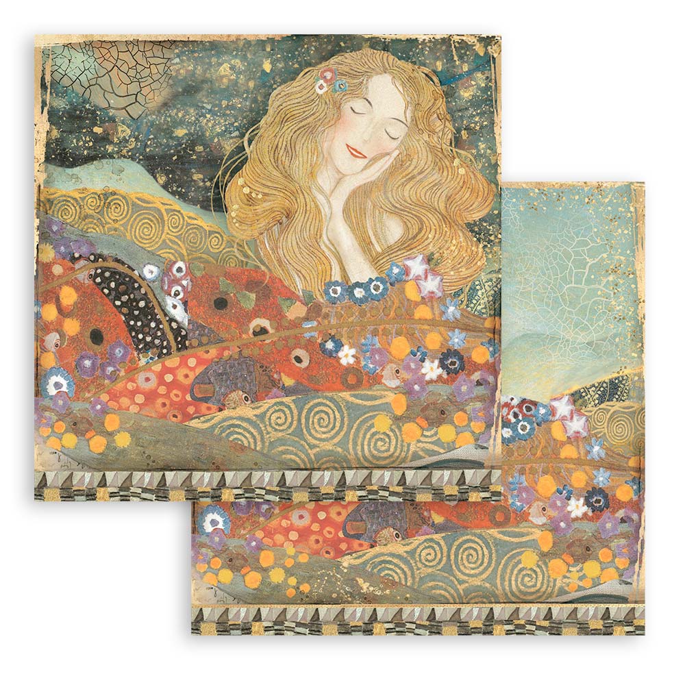 Stamperia Double-Sided Paper Pad - 12x12 - Klimt Collection