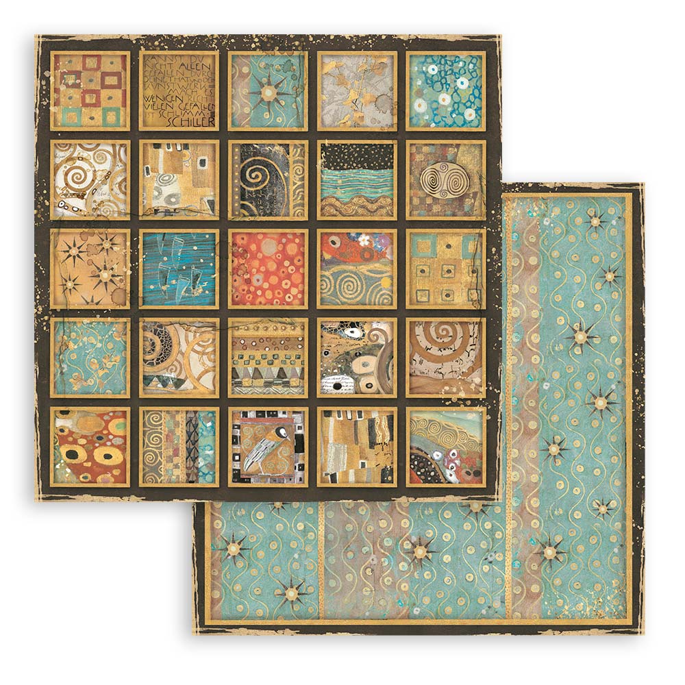 Stamperia Double-Sided Paper Pad - 12x12 - Klimt Collection