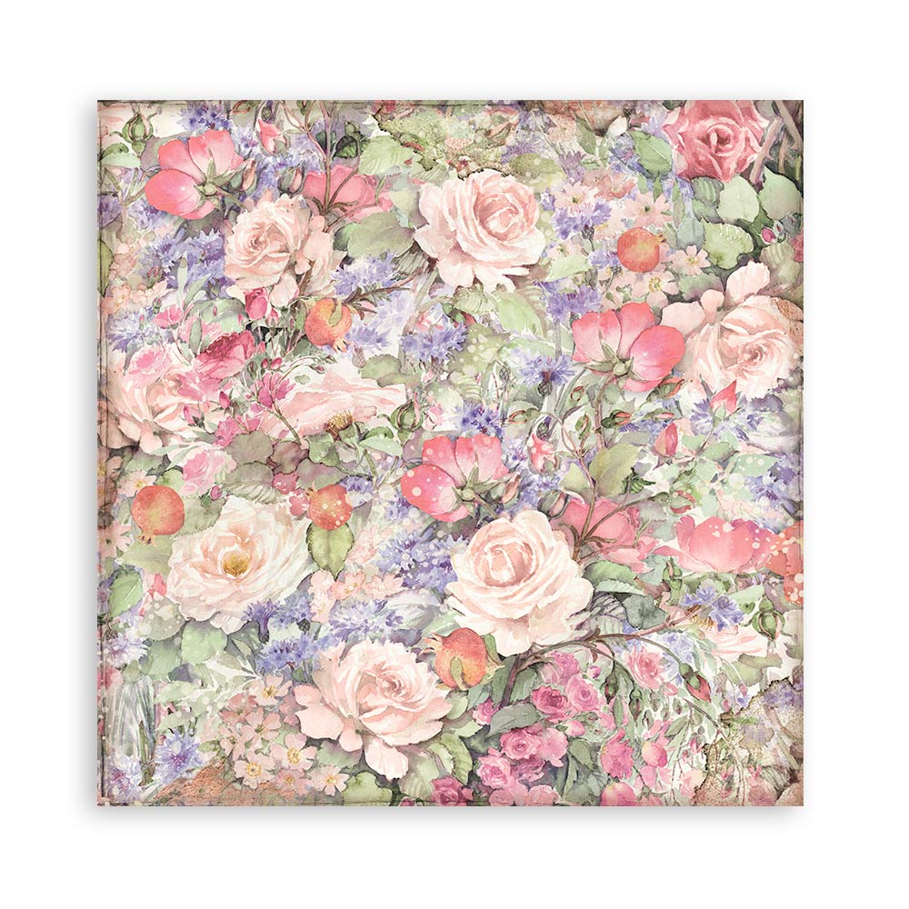 Stamperia Double-Sided Paper Pad - 12x12 - Casa Granada