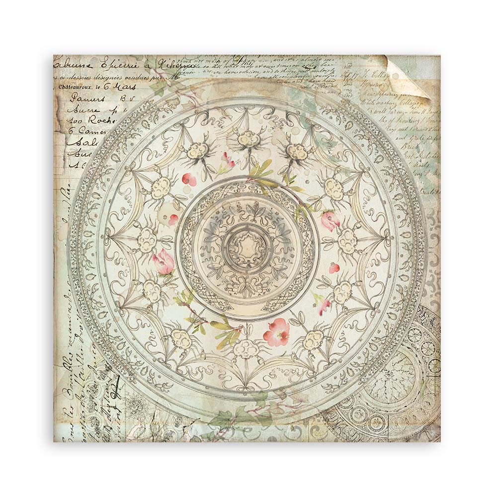 Stamperia Double-Sided Paper Pad - 12x12 - Casa Granada