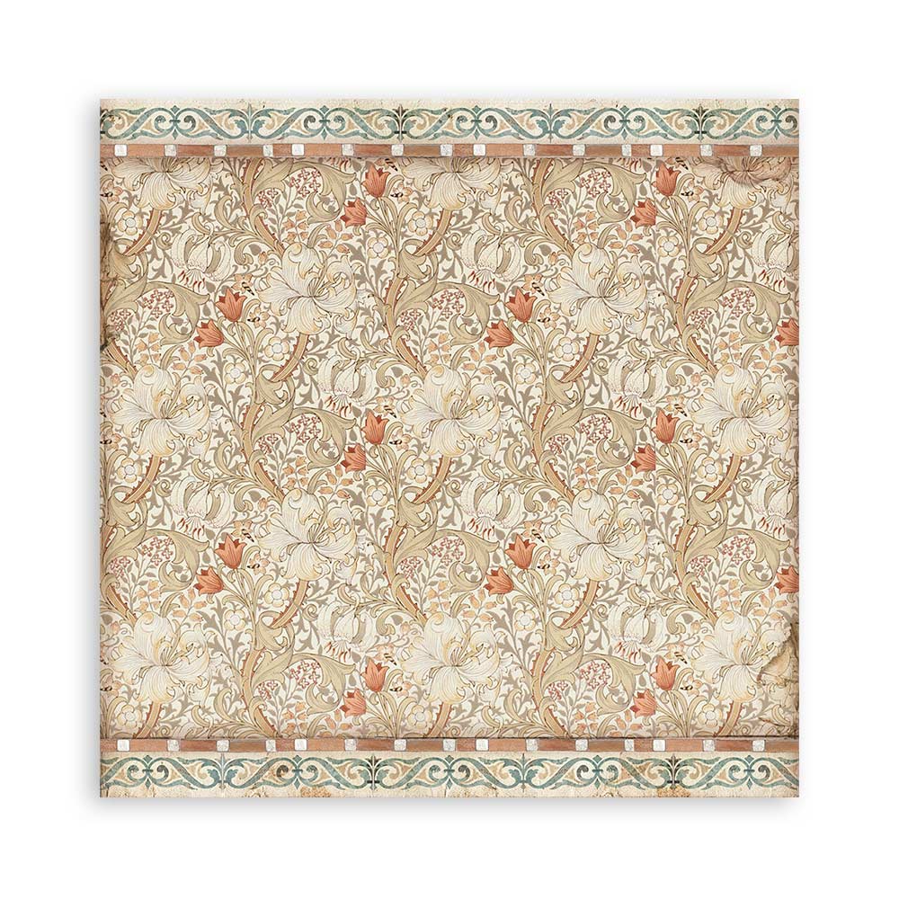 Stamperia Double-Sided Paper Pad - 12x12 - Casa Granada