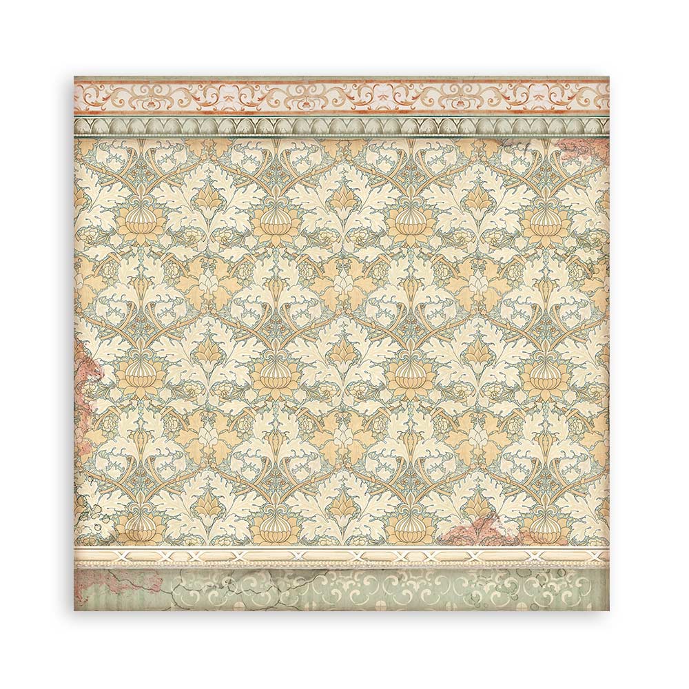 Stamperia Double-Sided Paper Pad - 12x12 - Casa Granada