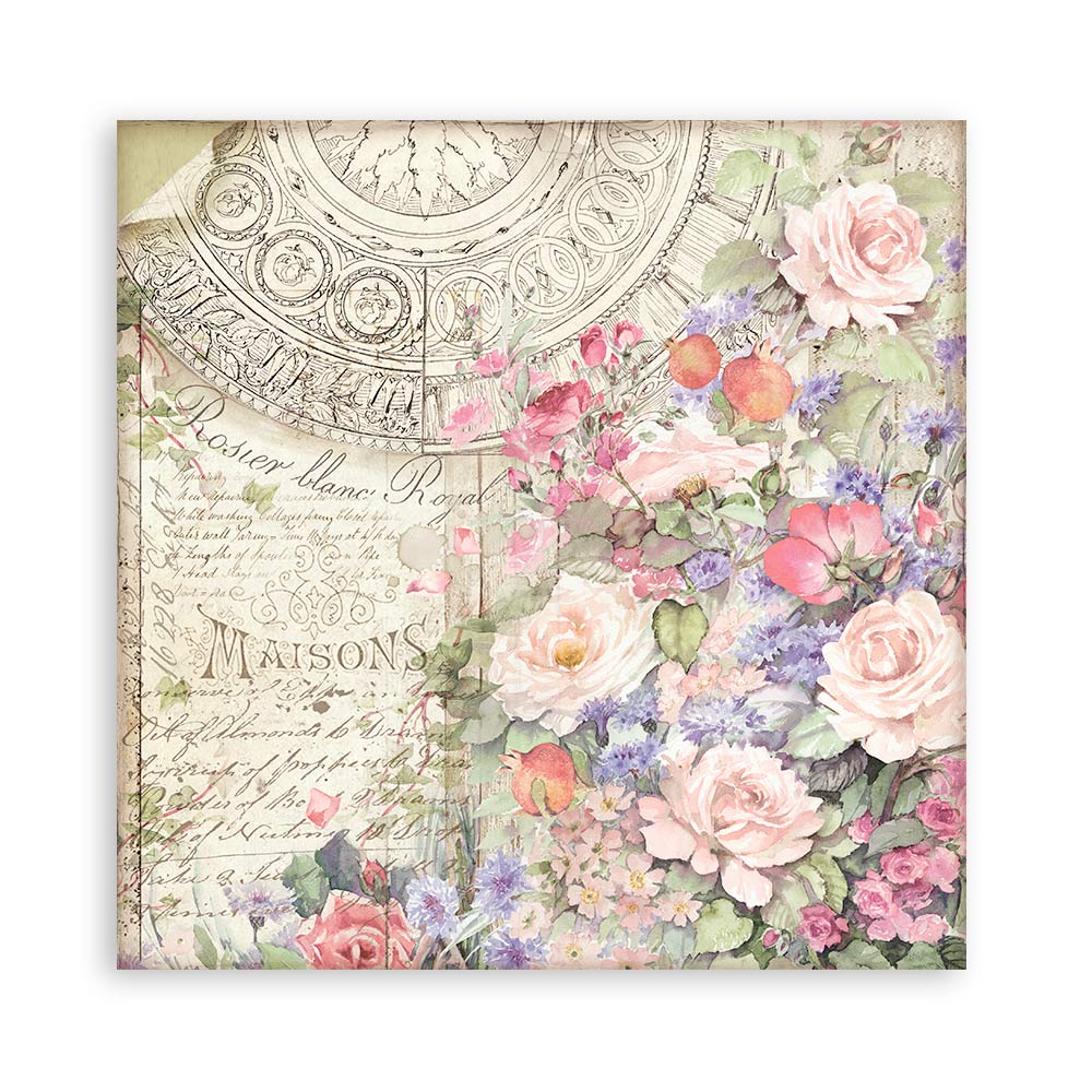 Stamperia Double-Sided Paper Pad - 12x12 - Casa Granada