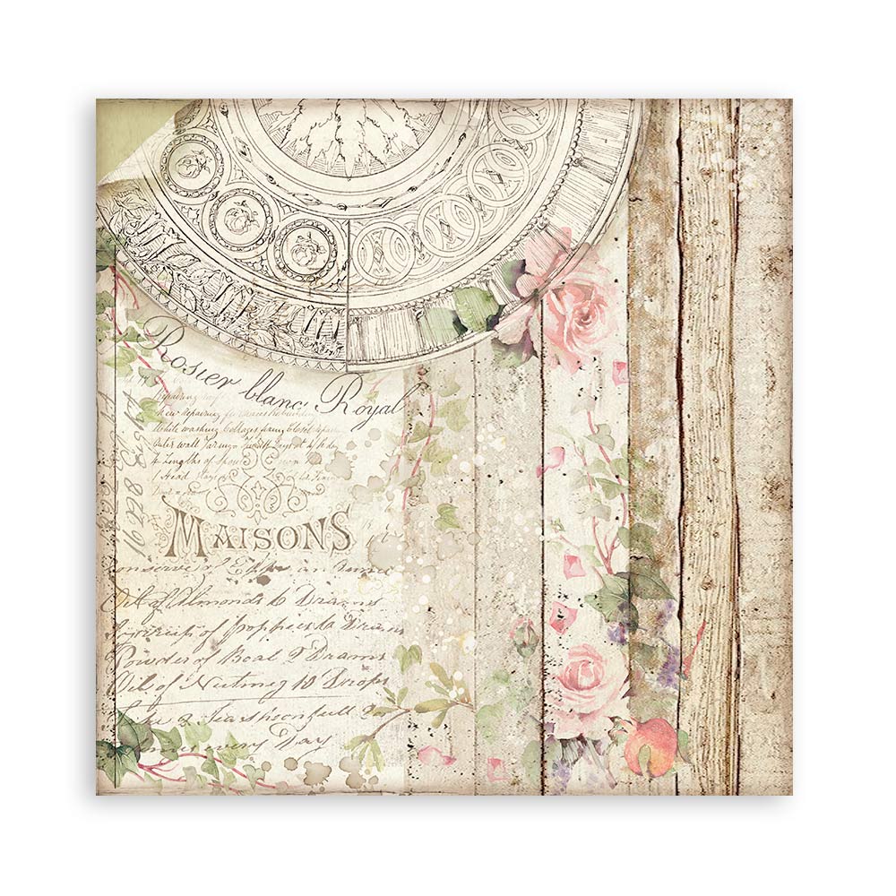 Stamperia Double-Sided Paper Pad - 12x12 - Casa Granada