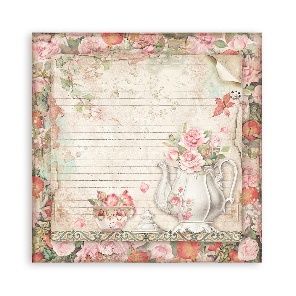 Stamperia Double-Sided Paper Pad - 12x12 - Casa Granada