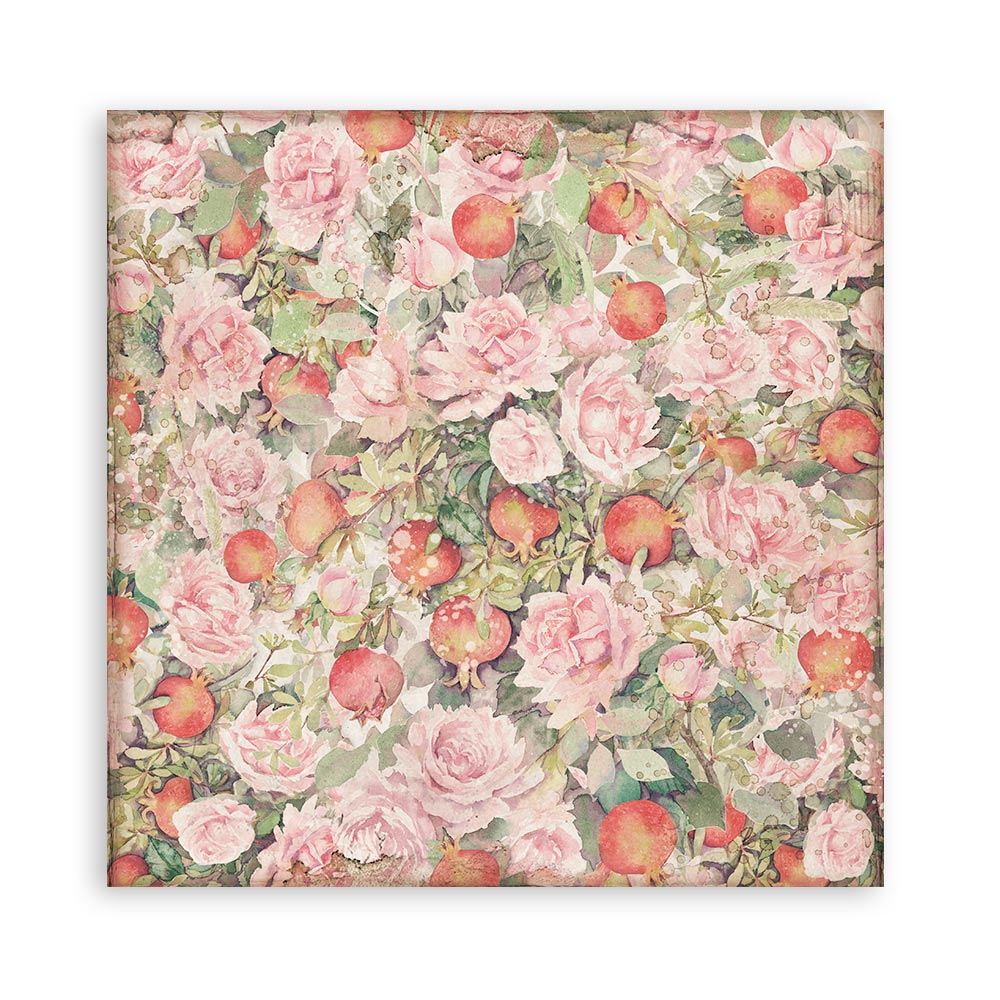 Stamperia Double-Sided Paper Pad - 12x12 - Casa Granada