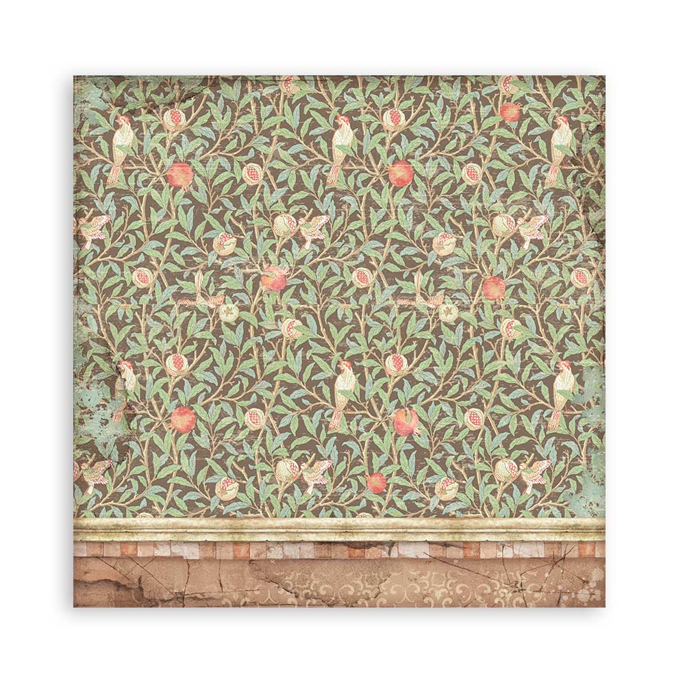 Stamperia Double-Sided Paper Pad - 12x12 - Casa Granada