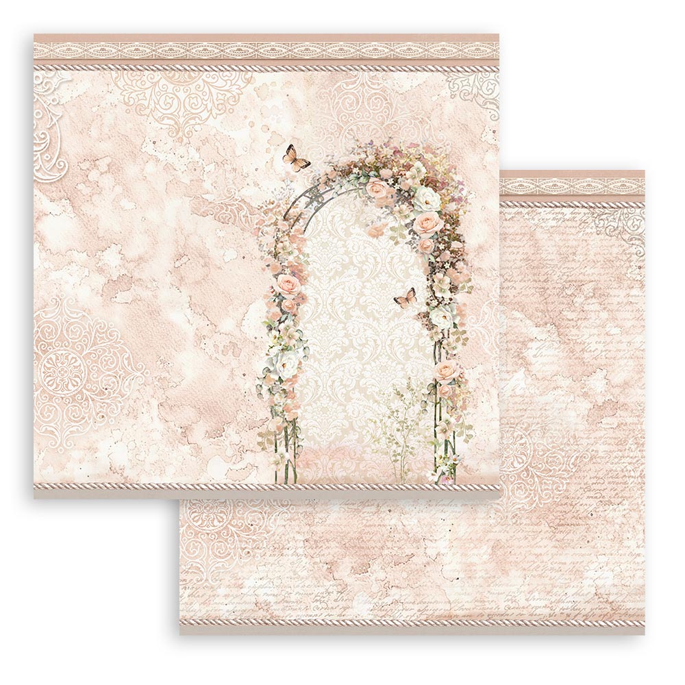 Stamperia  Double-Sided Paper Pad 8x8 - You and Me