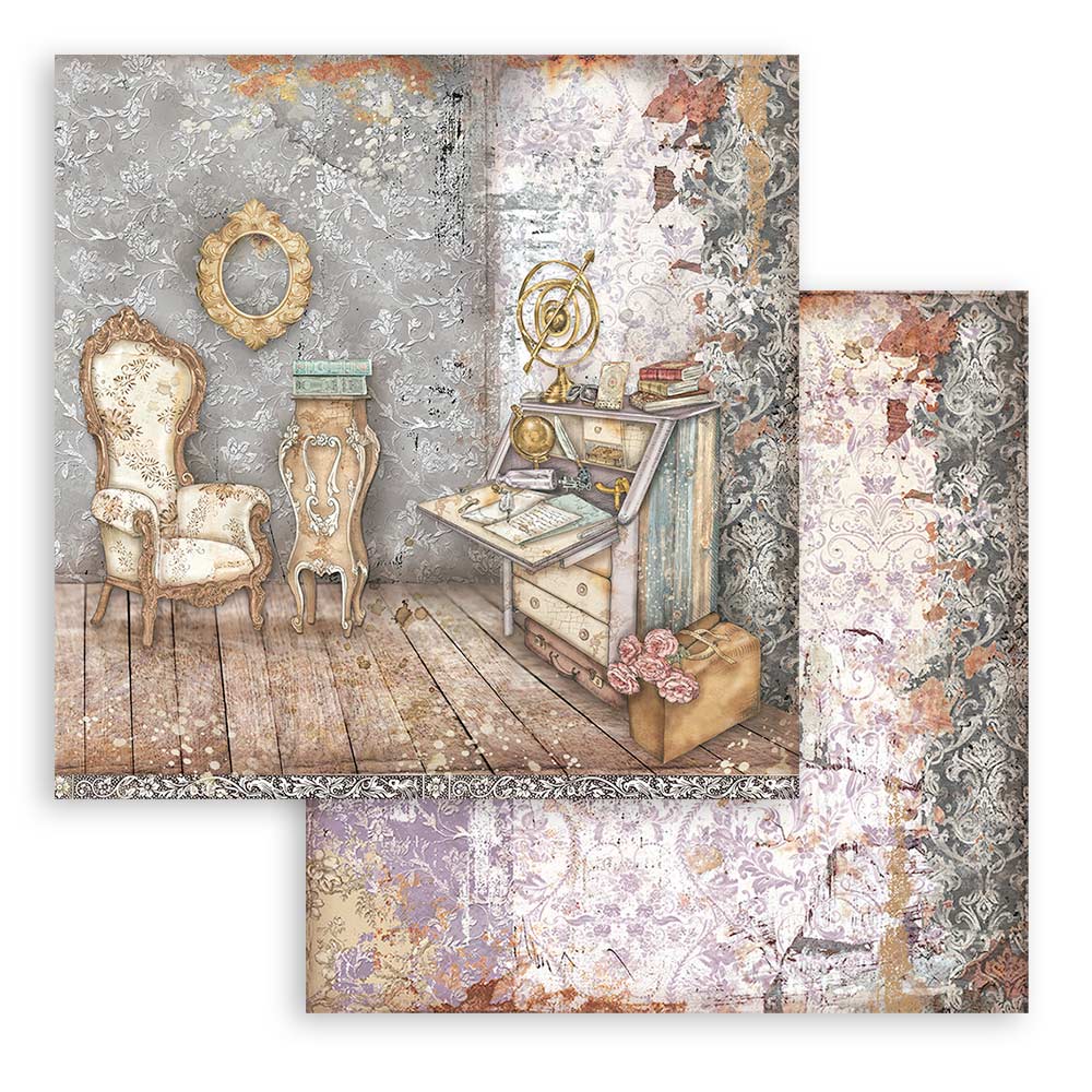 Stamperia Double-Sided Paper Pad - 6x6 - Lady Vagabond Lifestyle
