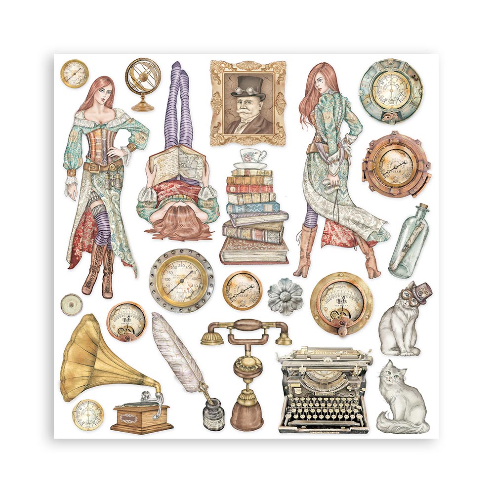 Stamperia Double-Sided Paper Pad - 6x6 - Lady Vagabond Lifestyle