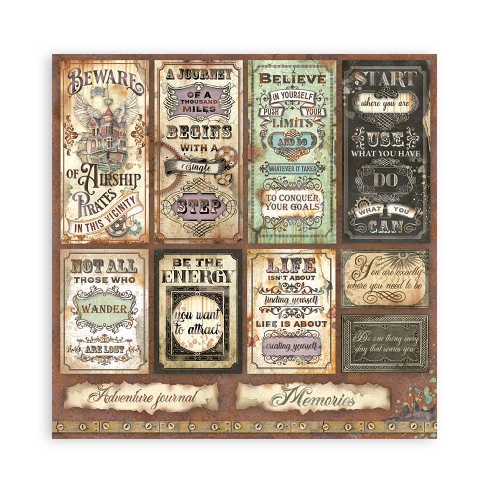 Stamperia Double-Sided Paper Pad - 6x6 - Lady Vagabond Lifestyle
