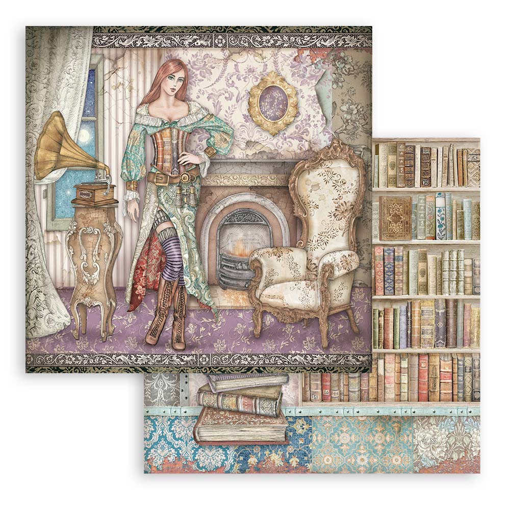 Stamperia Double-Sided Paper Pad - 6x6 - Lady Vagabond Lifestyle