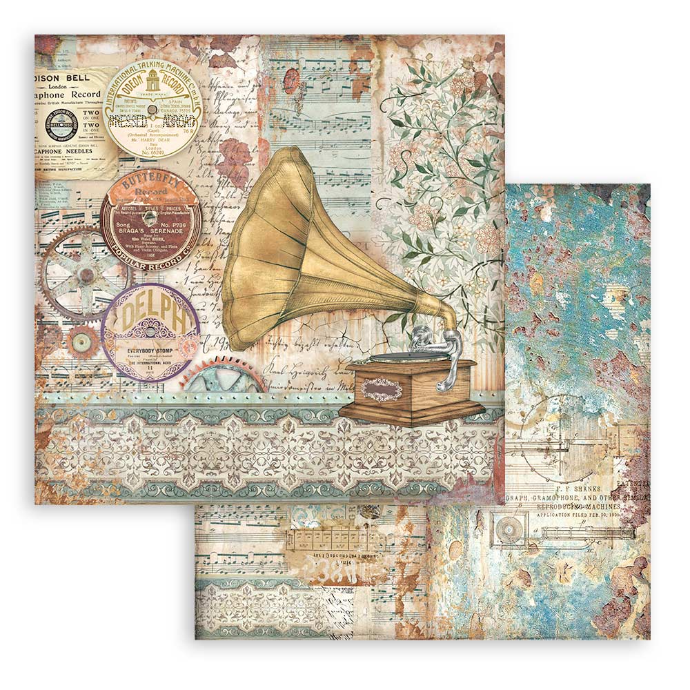Stamperia Double-Sided Paper Pad - 6x6 - Lady Vagabond Lifestyle