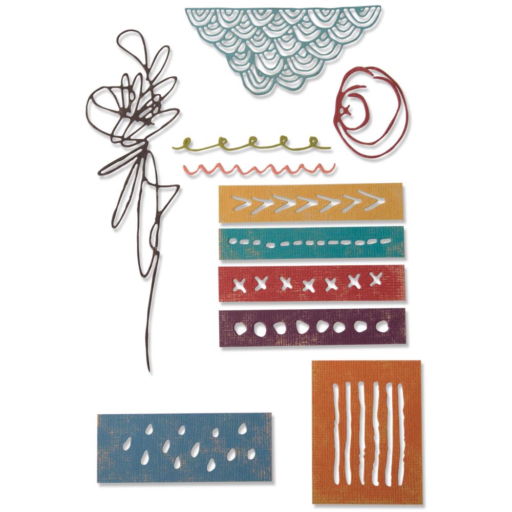Sizzix Thinlits Dies By Tim Holtz - Media Marks