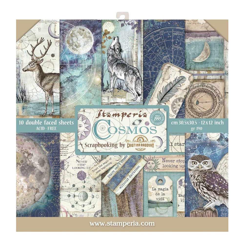 Stamperia Double-Sided Paper Pad - Cosmos